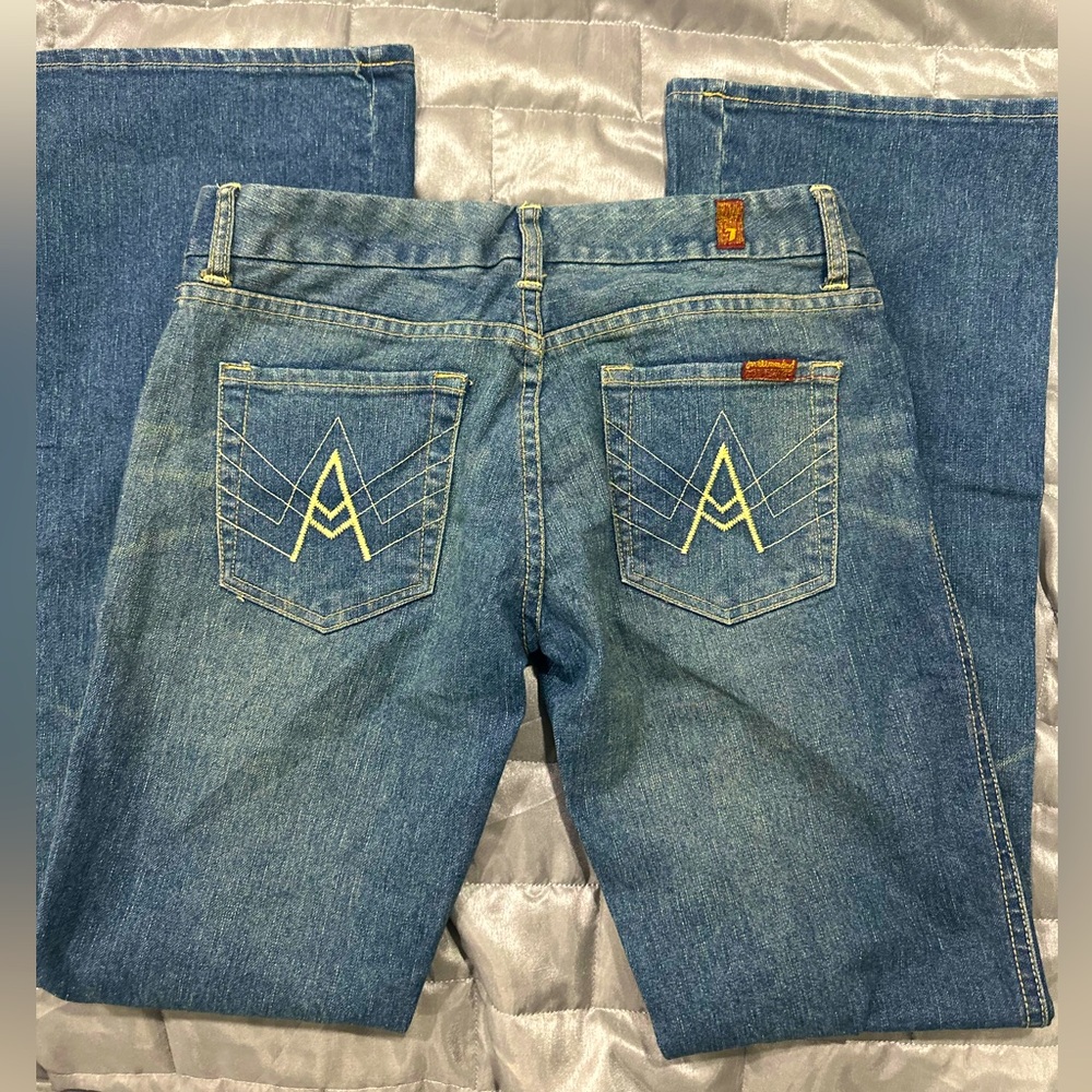 7 FOR ALL MANKIND. Women Blue jeans